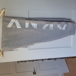 DKNY light gray sweatpants, size XL